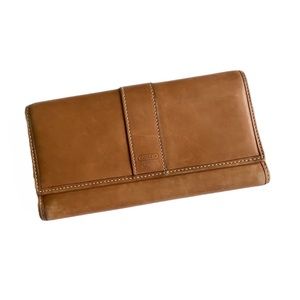 Coach Tan Leather Wallet